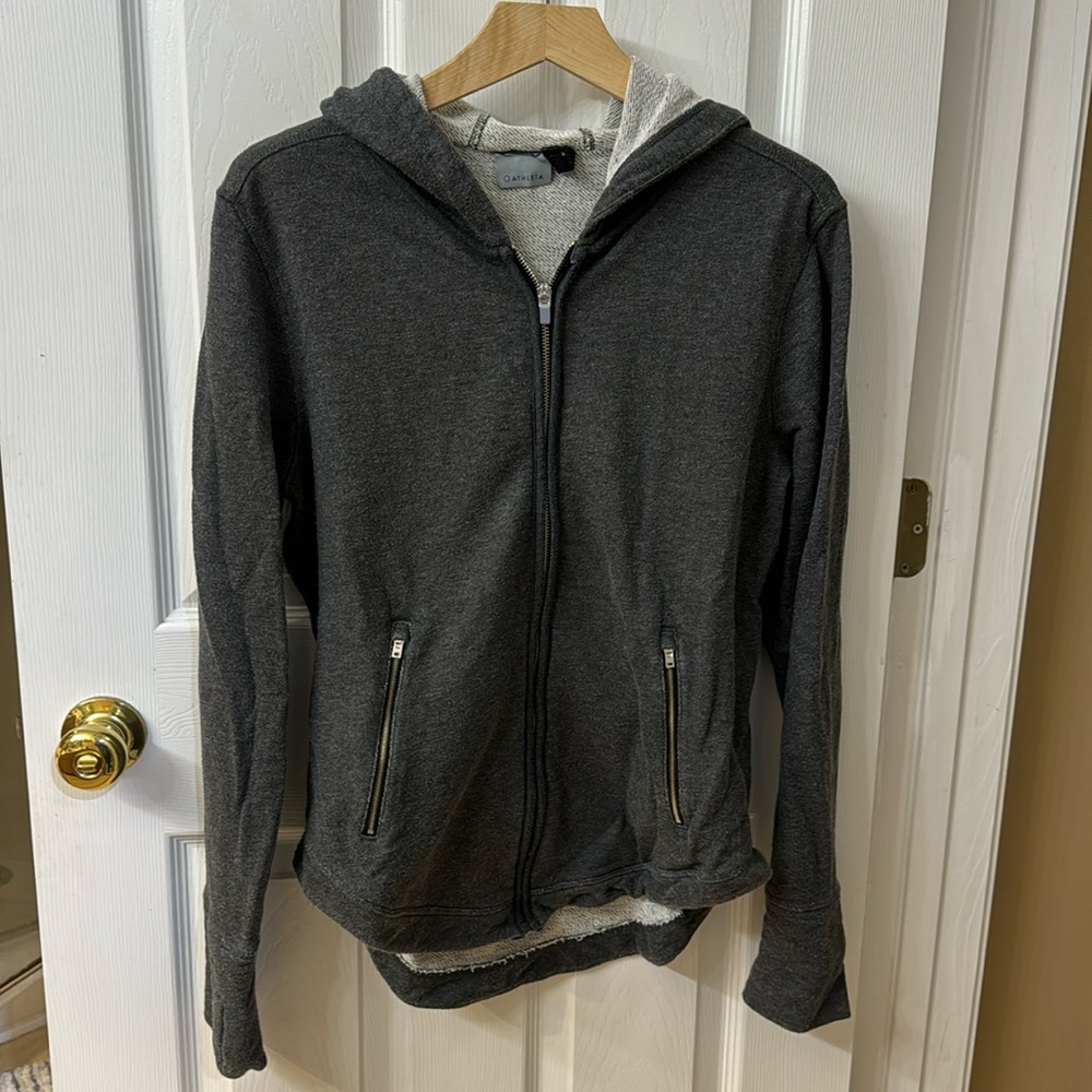 Athleta Zipmup Terry Hoodie